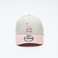 New Era Cap - WS Patch 9Forty Los Angeles OSFM (Beige/Pink)