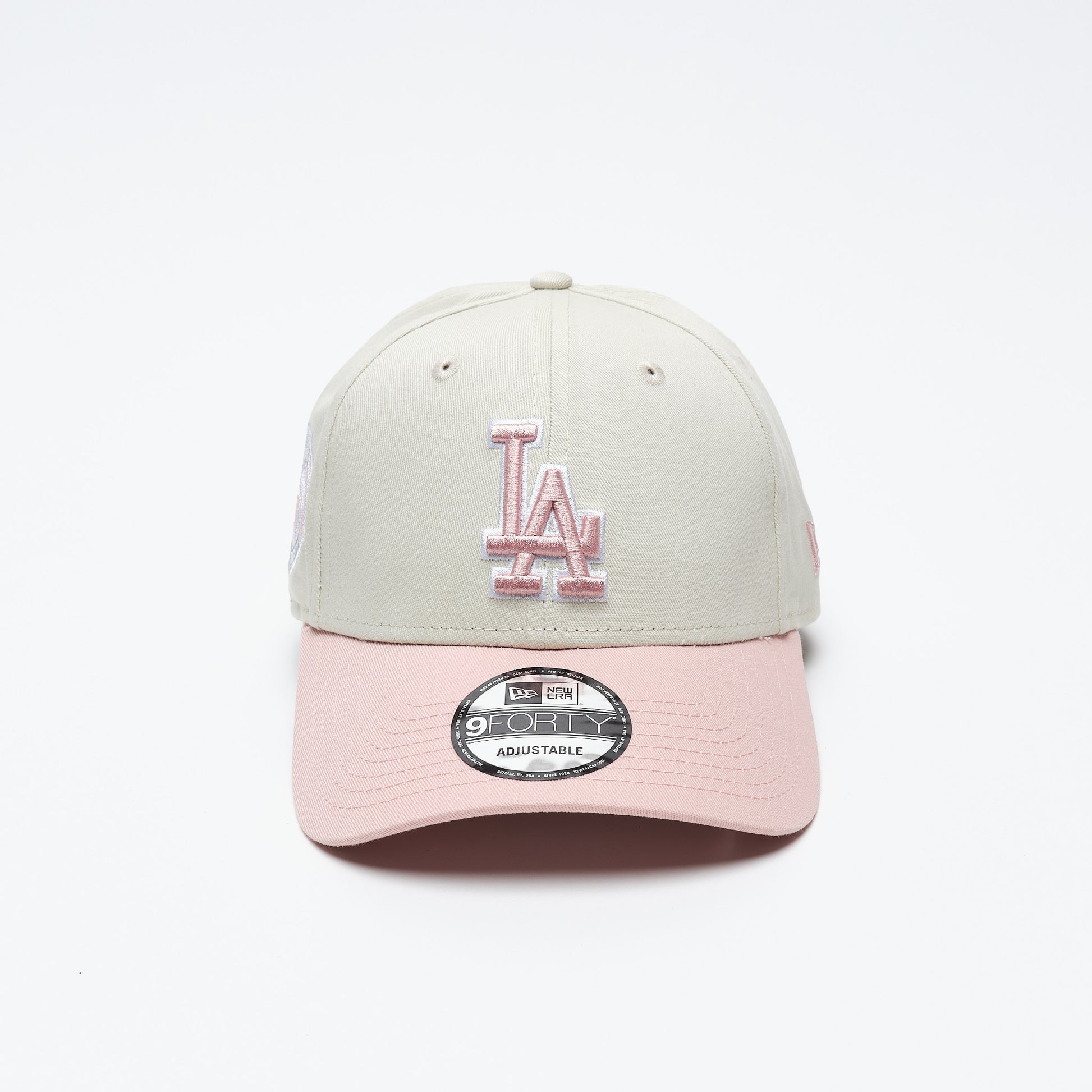 New Era Cap - WS Patch 9Forty Los Angeles OSFM (Beige/Pink)