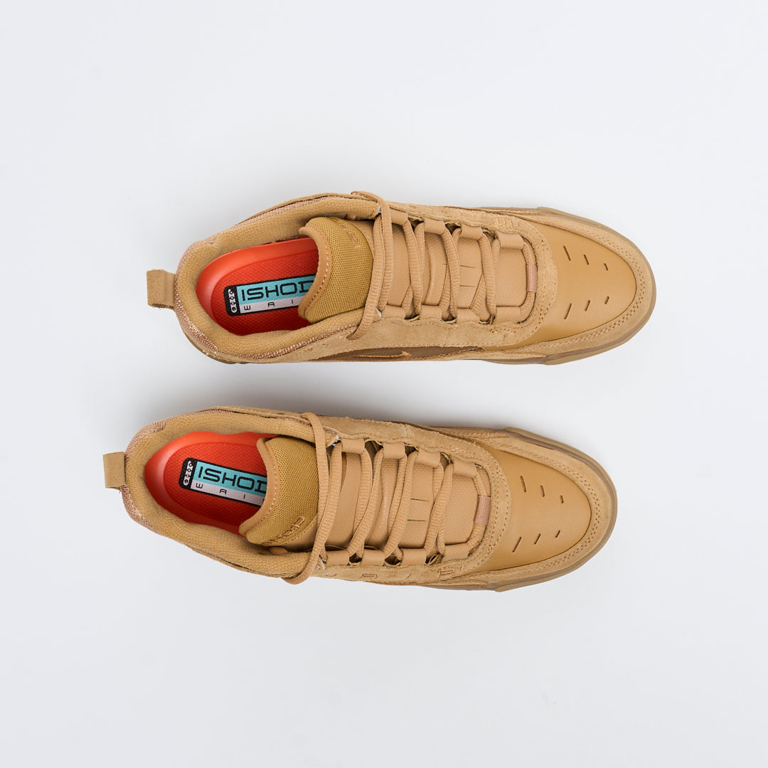 Nike SB - Air Max Ishod (Flax/Wheat-Flax-Safety Orange)