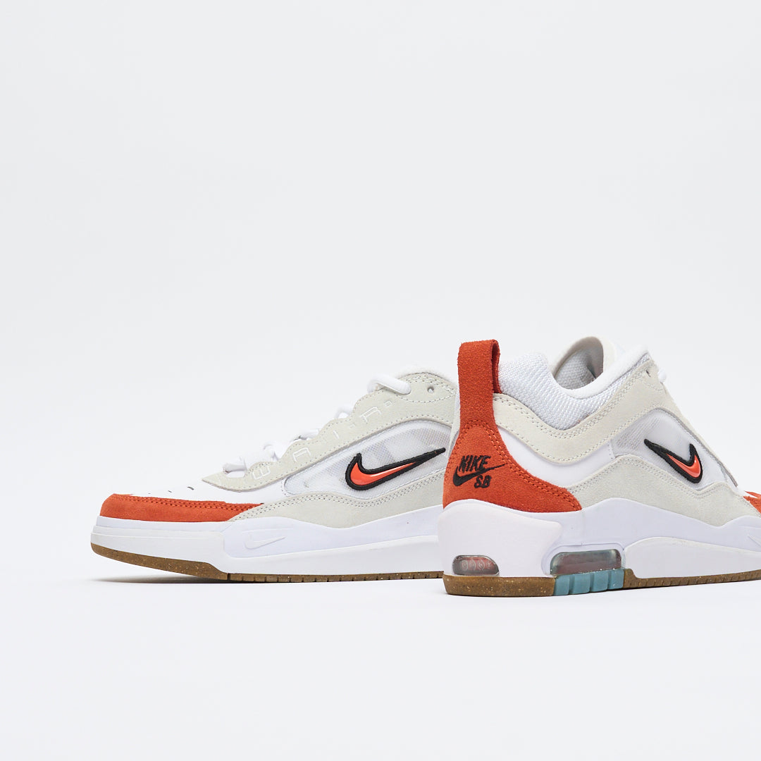 Nike SB - Air Max Ishod (White/Orange-Summit White-Black)