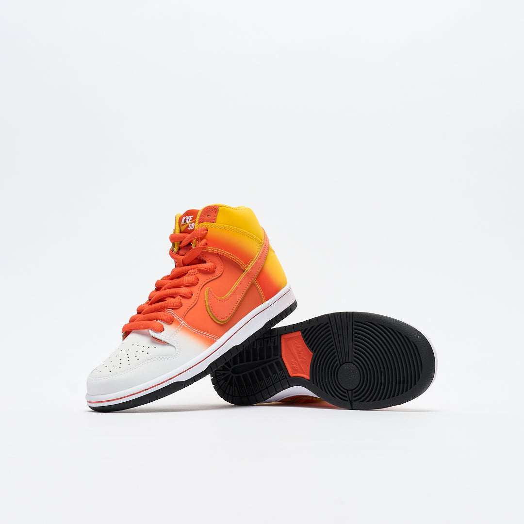 Nike SB - Dunk High Pro (Amarillo/Orange-White-Black)