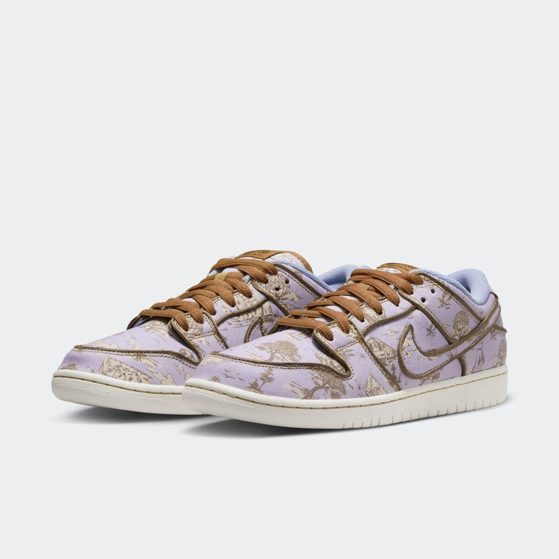Nike SB - Dunk Low Pro Premium (Football Grey) Pastoral Print "City of Love"