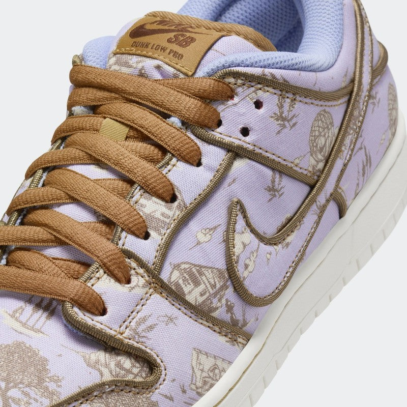Nike SB - Dunk Low Pro Premium (Football Grey) Pastoral Print "City of Love"