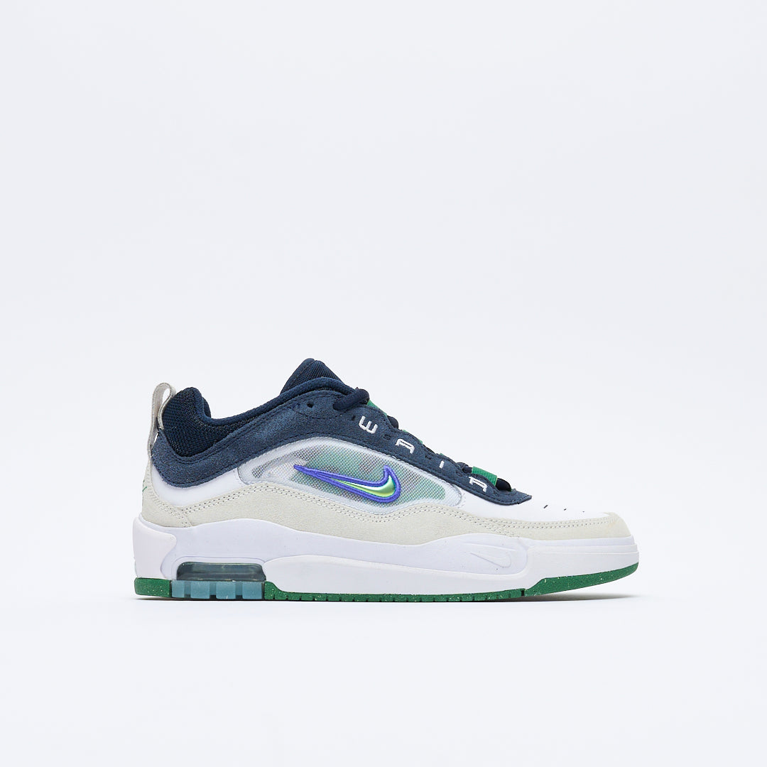 Nike SB - Air Max Ishod 2 (White/Persian Violet-Obsidian-Pine Green)