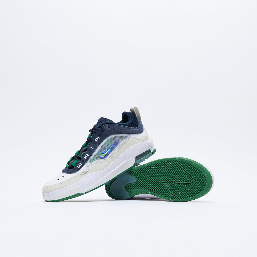 Nike SB - Air Max Ishod 2 (White/Persian Violet-Obsidian-Pine Green)