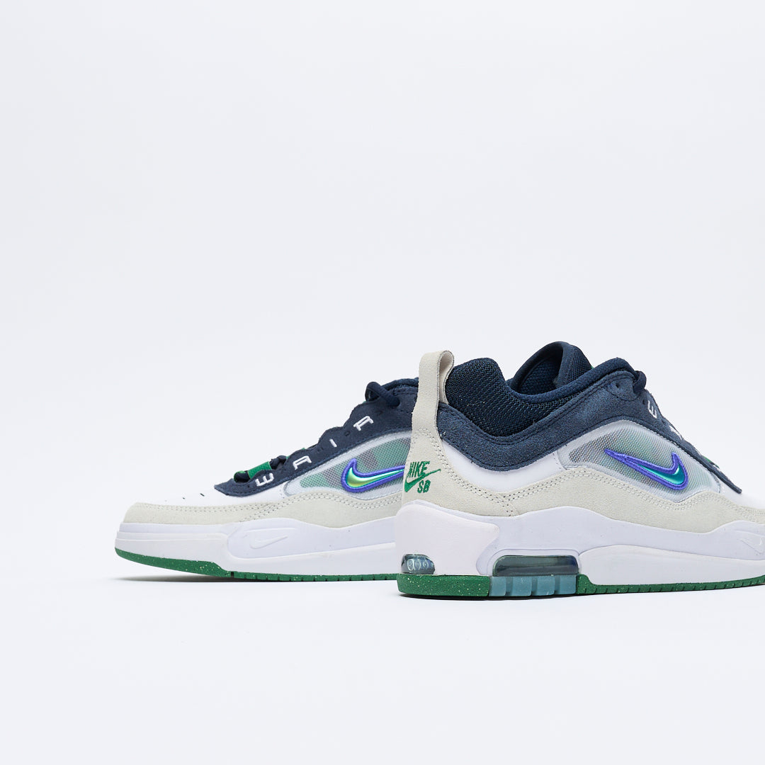 Nike SB - Air Max Ishod 2 (White/Persian Violet-Obsidian-Pine Green)