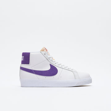 Nike SB - Zoom Blazer Mid  ISO (White/Court Purple)