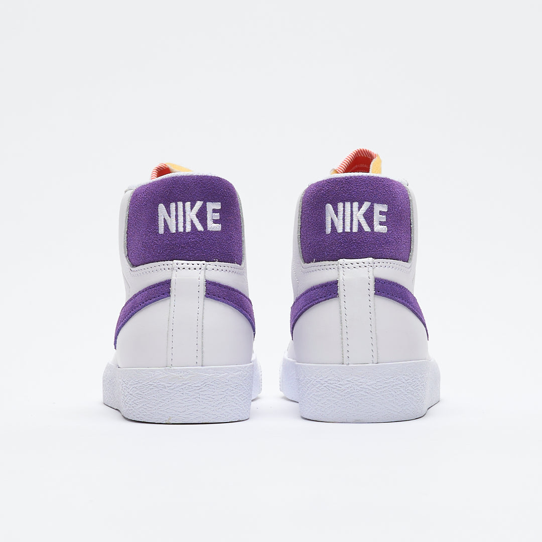 Nike SB - Zoom Blazer Mid  ISO (White/Court Purple)