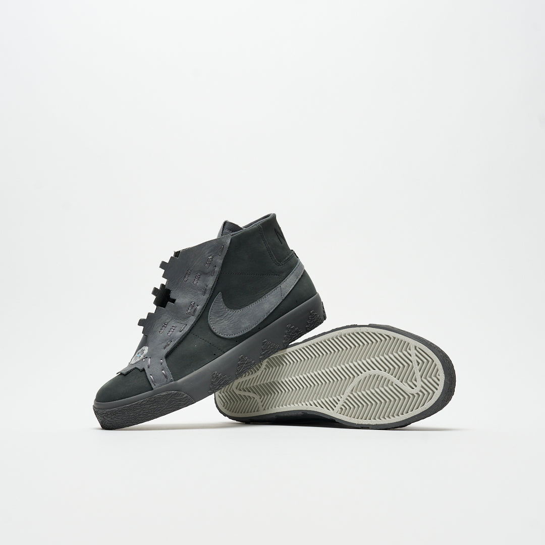 Nike SB - Zoom Blazer Mid "di orr greenwood" QS (anthracite/Dark Smoke Gray)