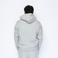 Nike - Solo Swoosh Hoodie (Dark Grey Heather/White)