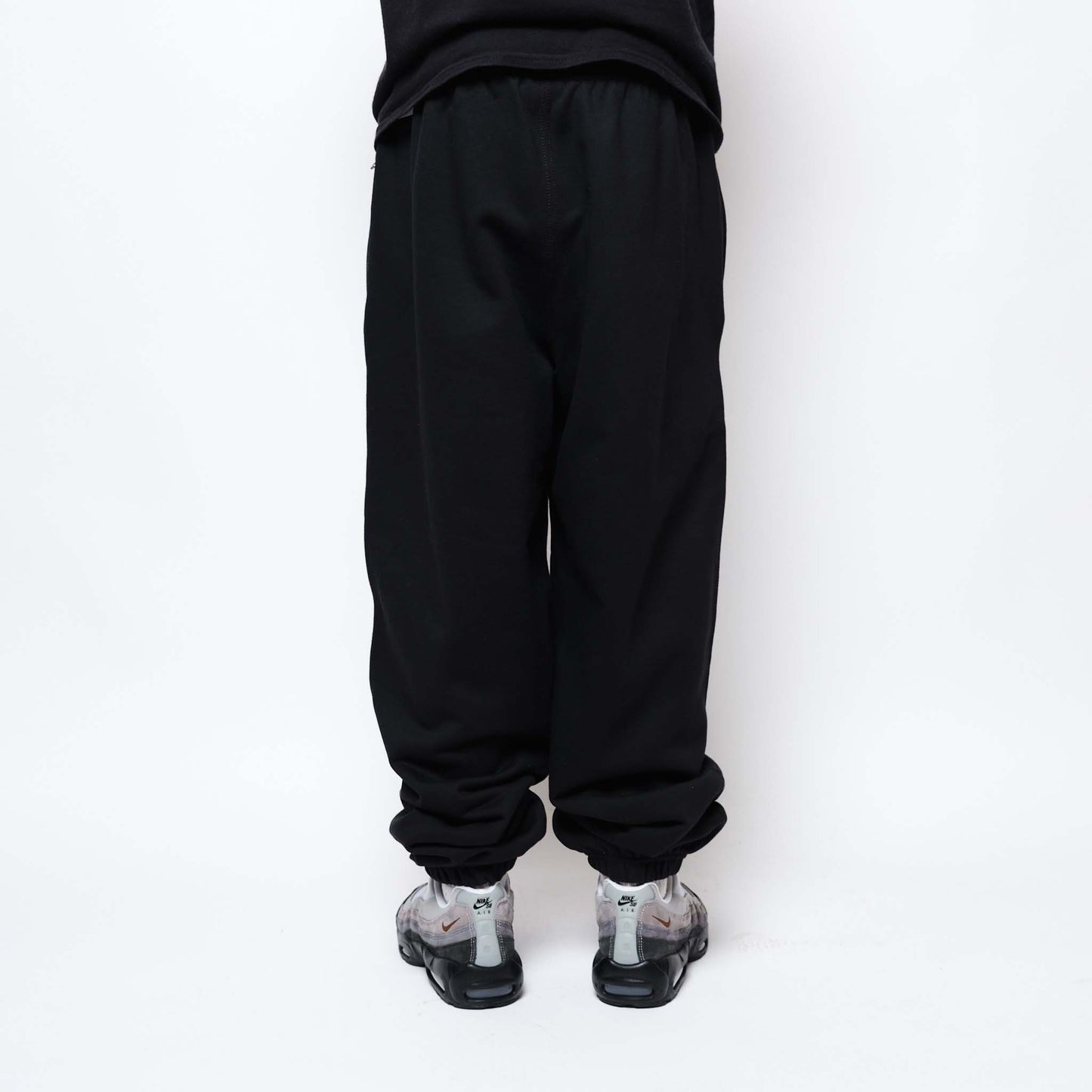 Nike - Solo Swoosh BB CF Fleece Pants (Black/Black/White)