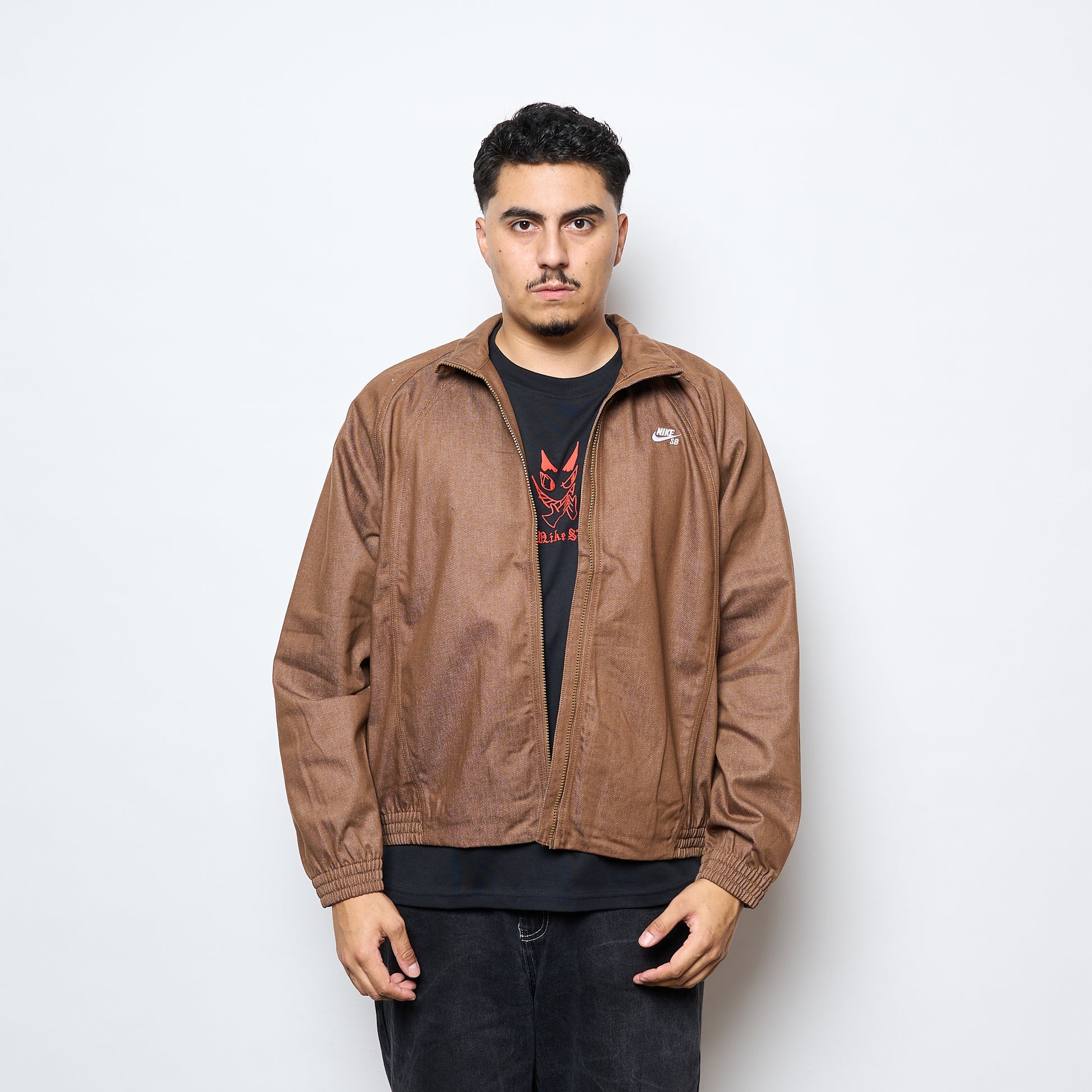 Nike SB - Deniml Full Zip Track Jacket (Mosswood Brown)