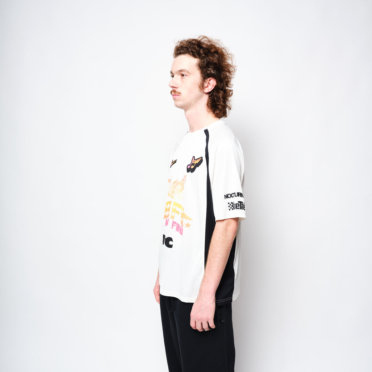 Nike SB - Skate Short Sleeve Jersey World Cup Club 58 Sail Black