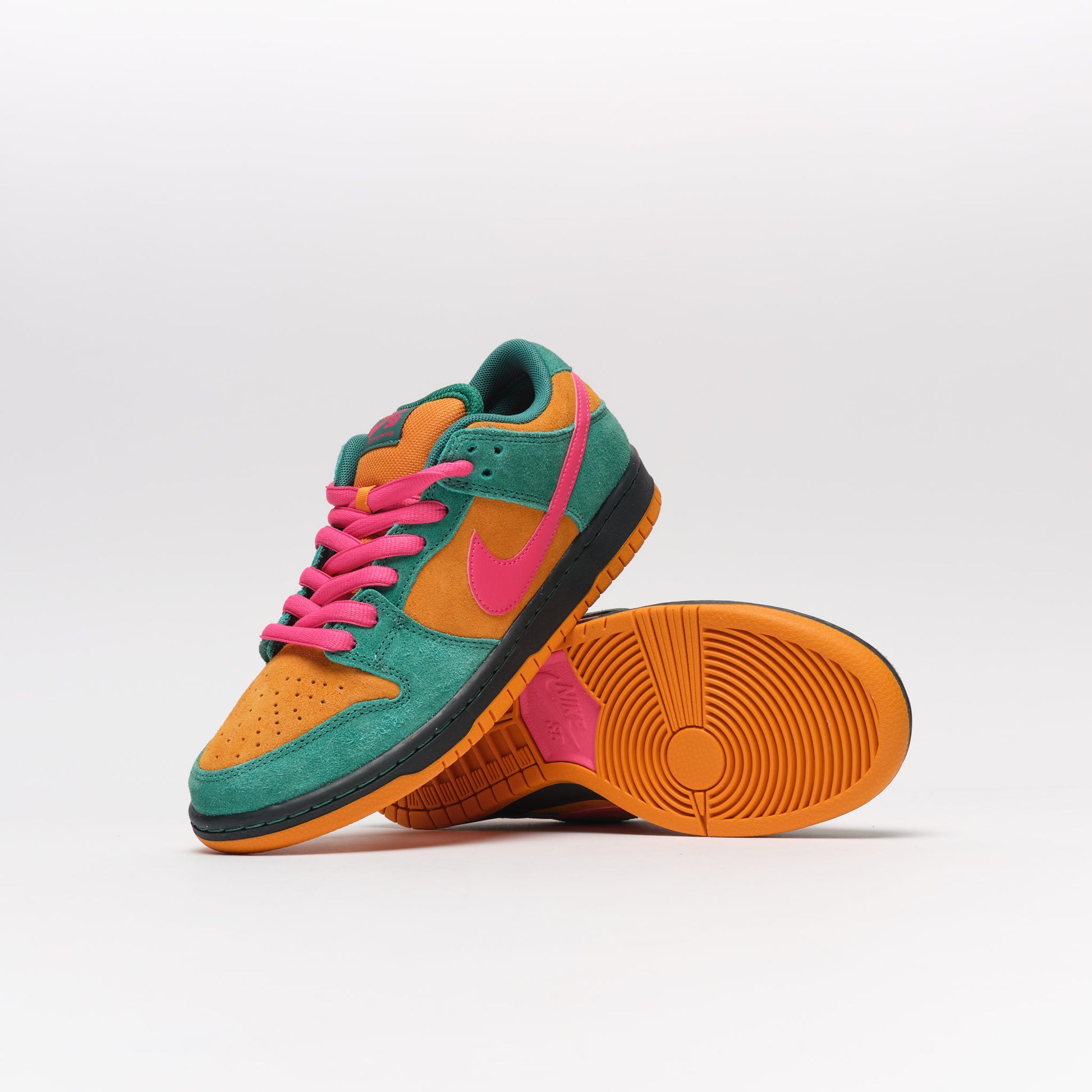Nike SB - Zoom Dunk Low Green Noise/Watermelon-Light Curry
