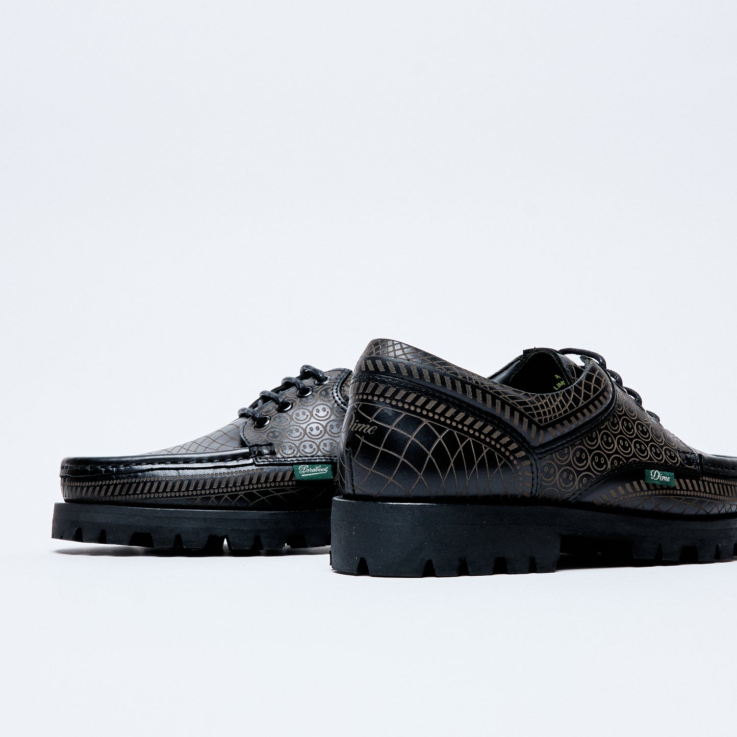 Dime x Paraboot - Thiers (Jannu Noire-Lis / laser Noir)