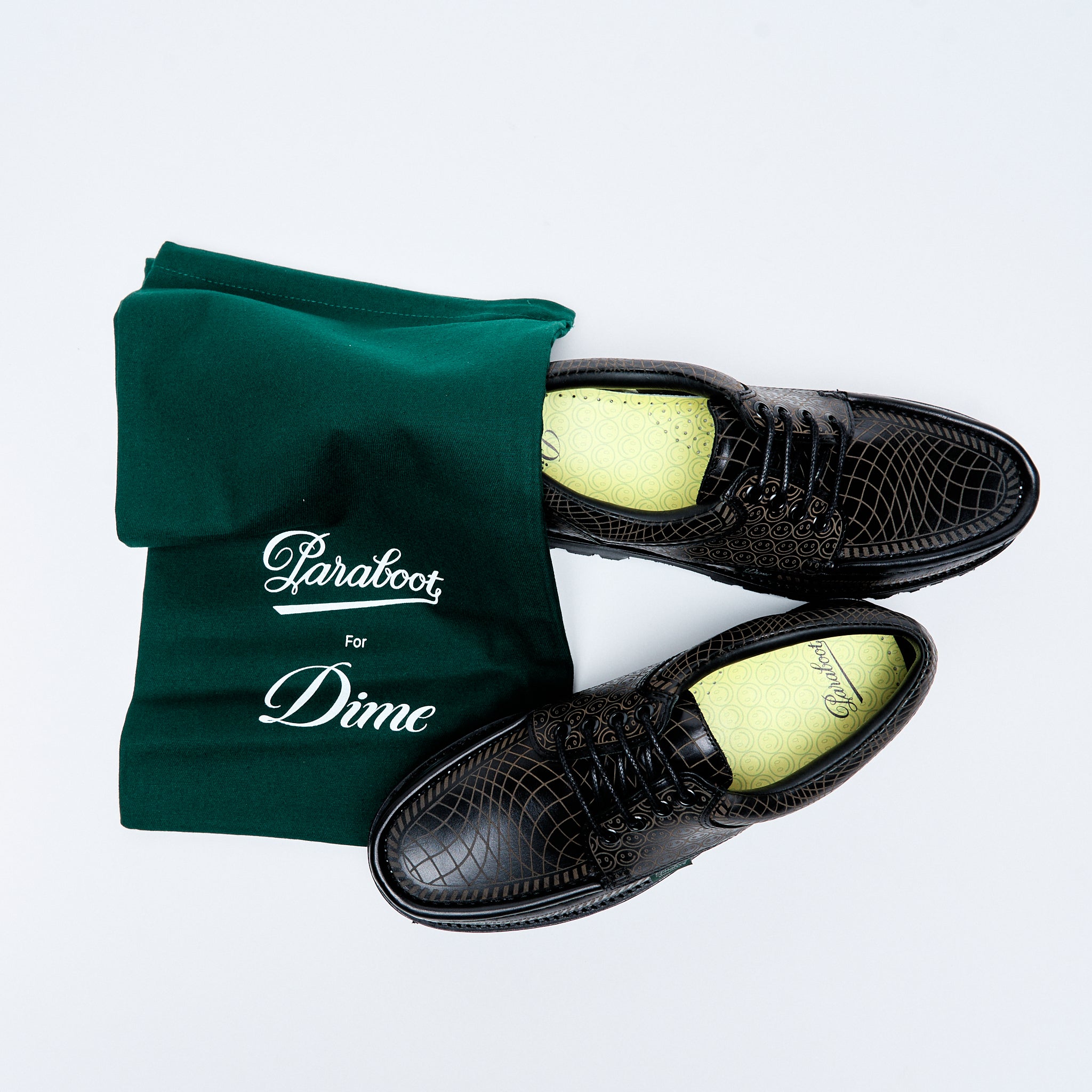 Dime x Paraboot - Thiers (Jannu Noire-Lis / laser Noir) – MILK STORE