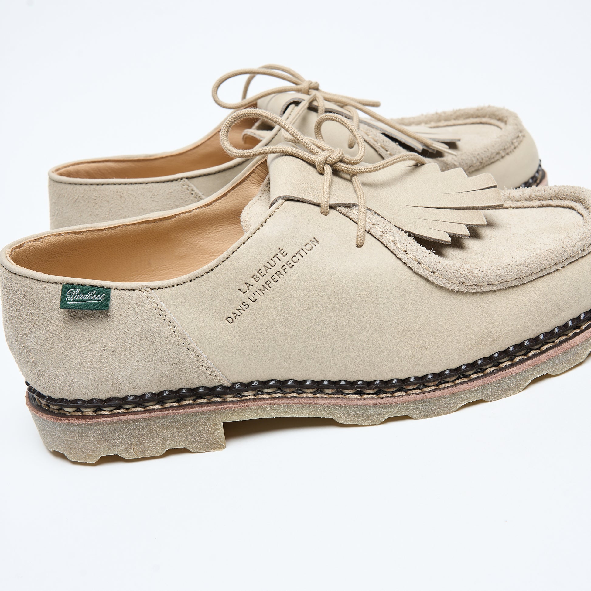 Universal Works x Paraboot - UW Michael Marche Miel Lis Vel Sand