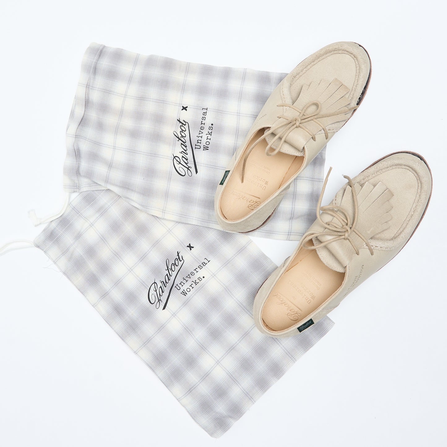 Universal Works x Paraboot - UW Michael Marche Miel Lis Vel Sand