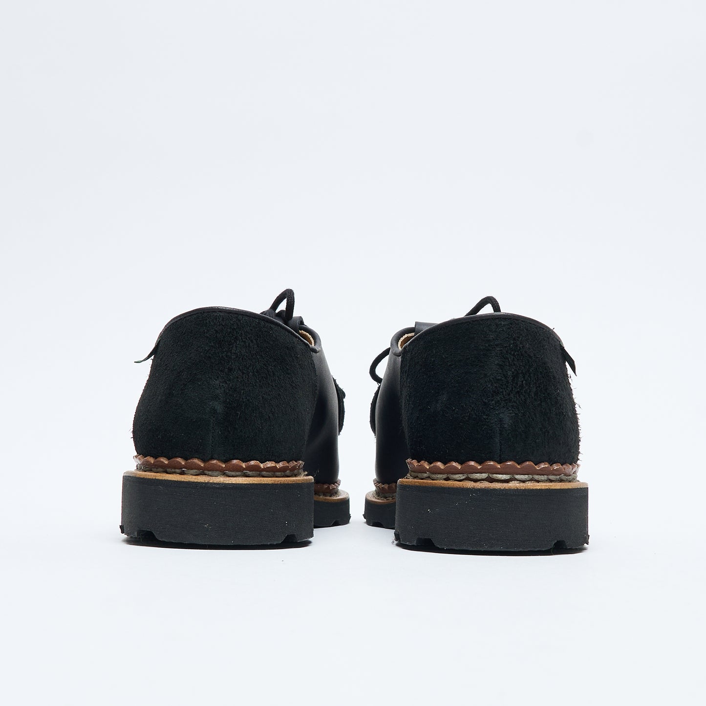 Universal Works x Paraboot - UW Michael Marche Noire Lis Vel Noir