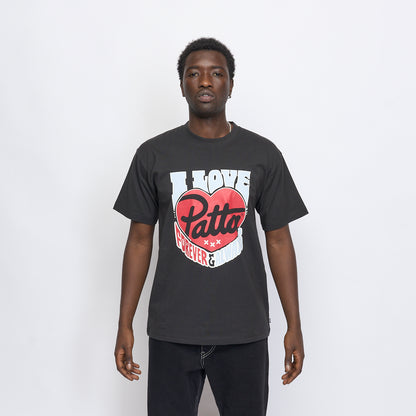 PATTA - Forever and Always Washed T-Shirt (Black)