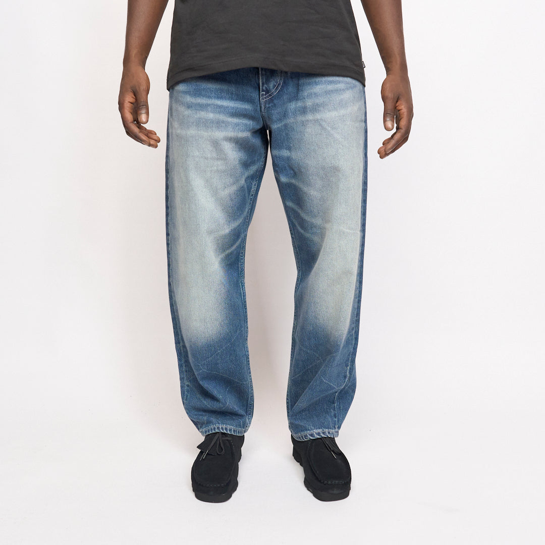 PATTA - Washed Denim Pants (Blue)