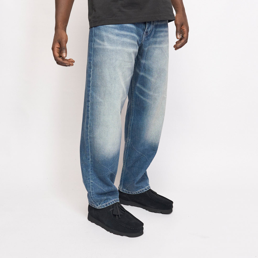 Patta - washed denim pants (Blue) â MILK STORE