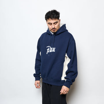 Patta NL - Chenille Logo Hooded Sweater (Navy)