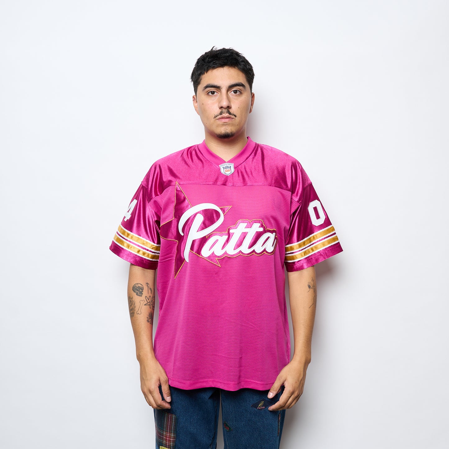 Patta - All Star Football Jersey (Fuchsia Red)