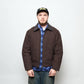 Polar Skate Co - Cliff Quilted Lined Jacket (Chocolate)
