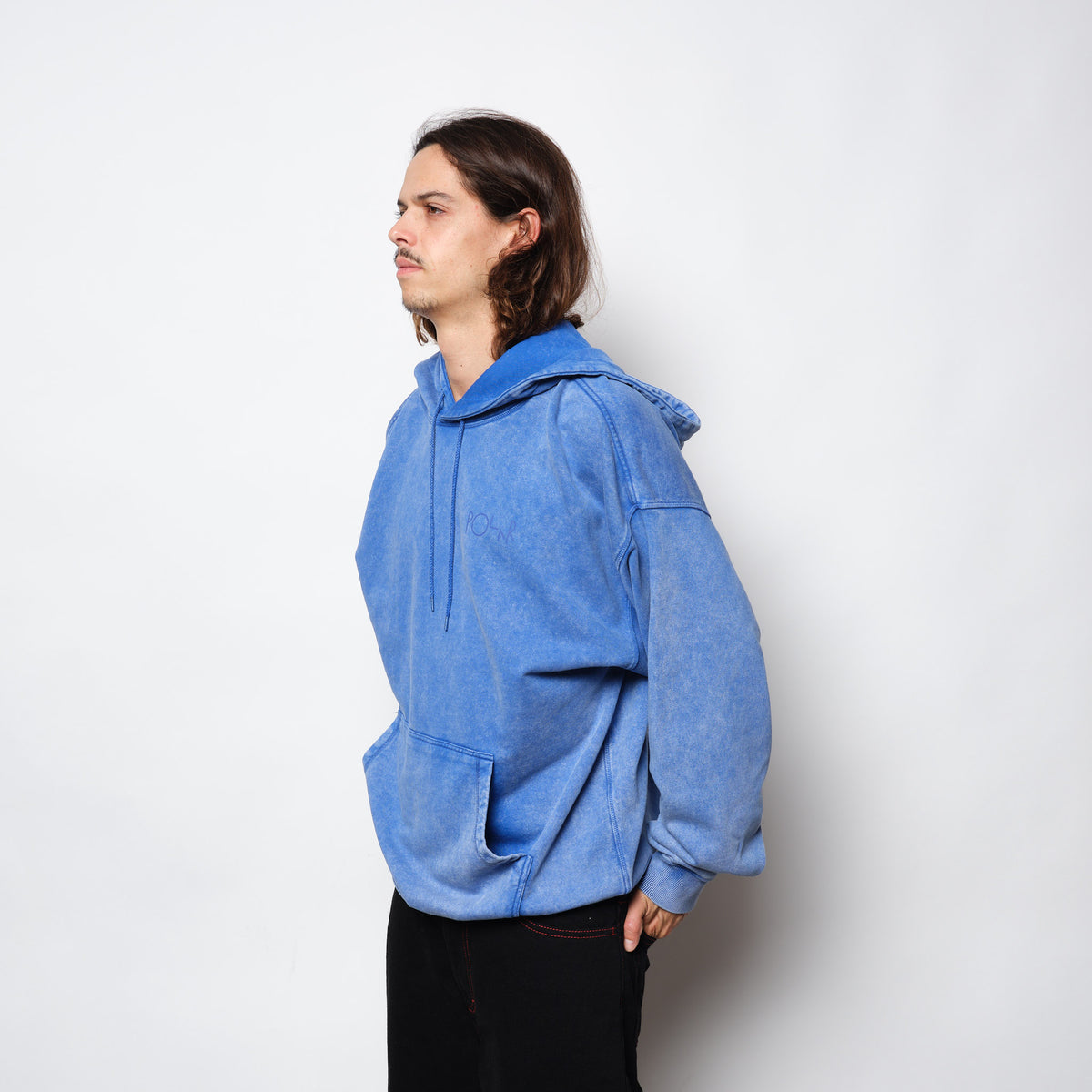 Polar Skate Co Fade Frank Hoodie (Egyptian Blue)