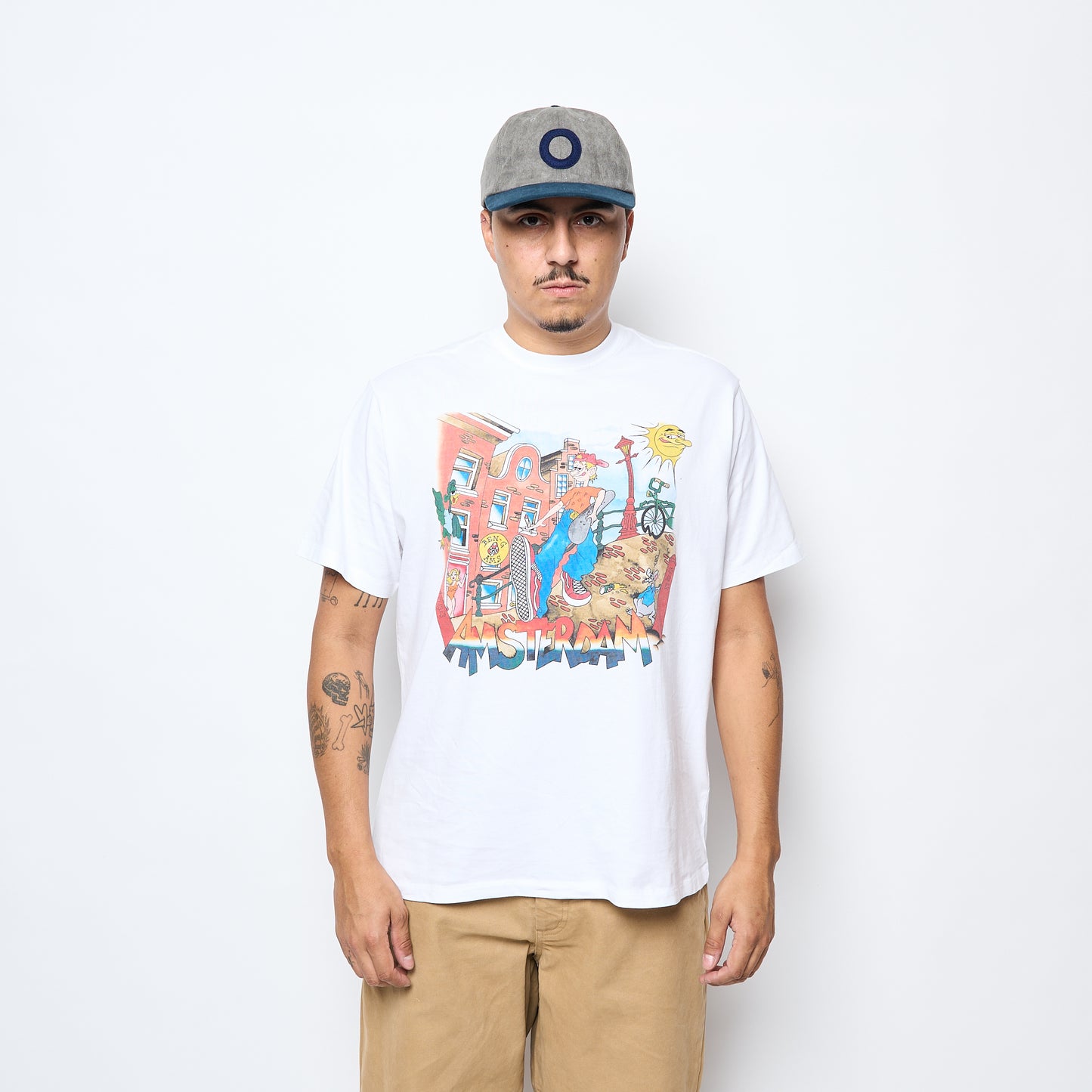 POP Trading Company - Ben G Amsterdam T-Shirt (White)