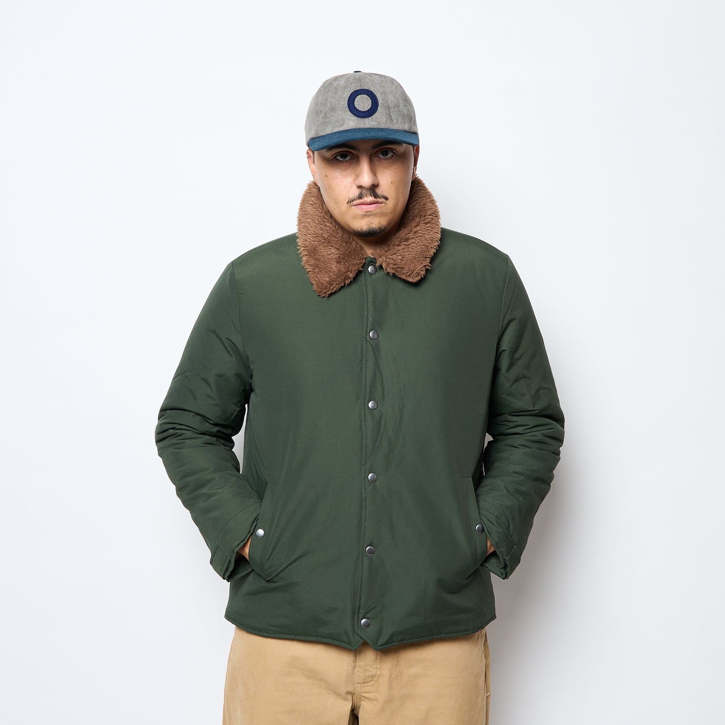 POP Trading Company - Padded Jacket (Duffel Green)