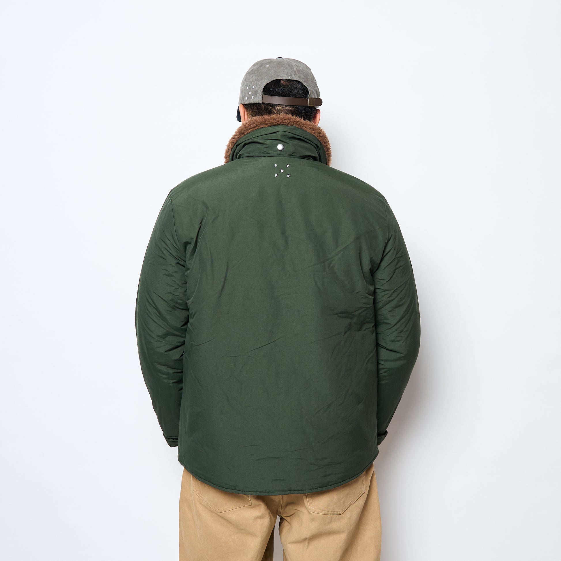 POP Trading Company - Padded Jacket (Duffel Green)