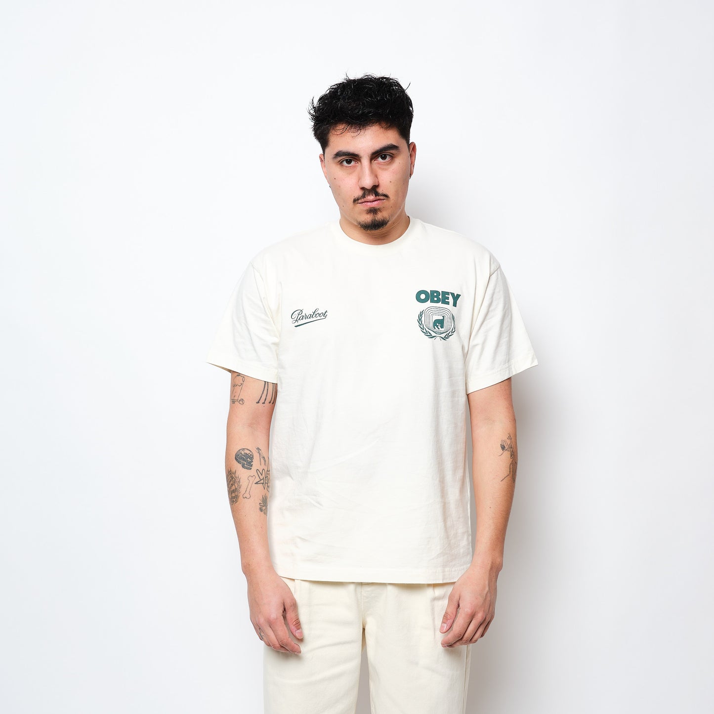 Paraboot x Obey - Kranks T-Shirt (Off White)
