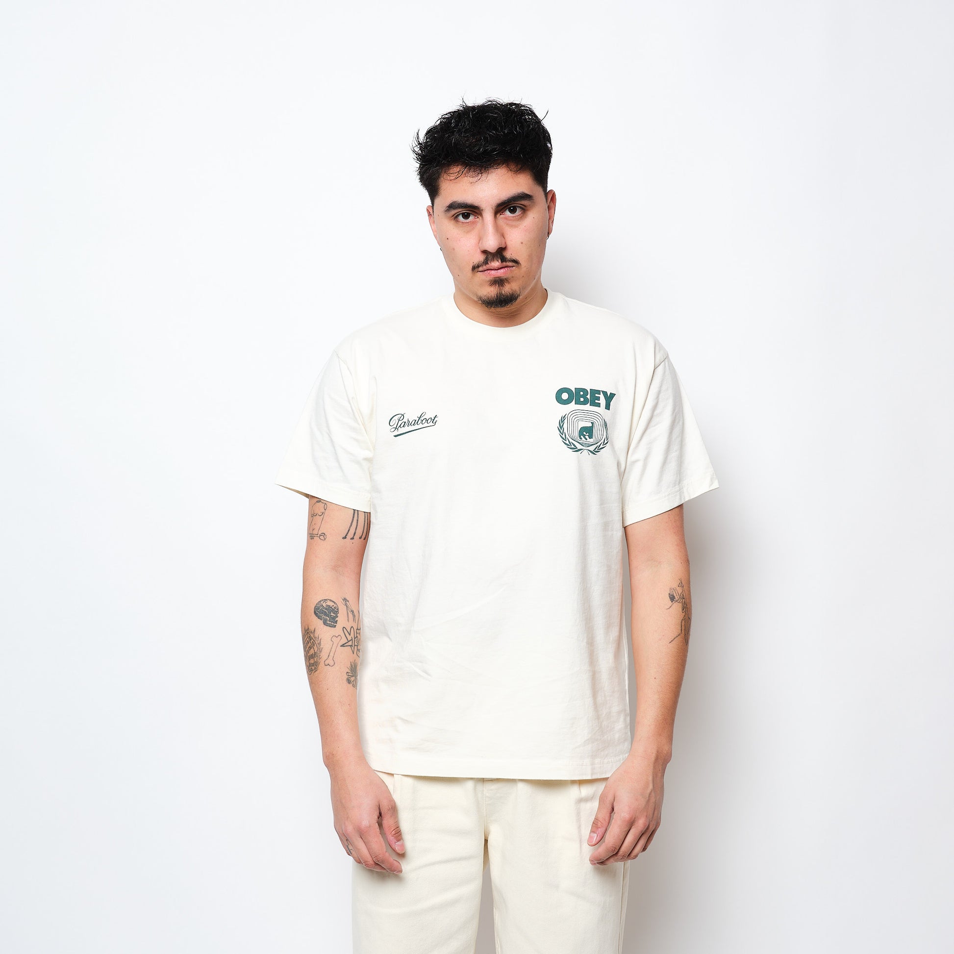 Paraboot x Obey - Kranks T-Shirt (Off White)