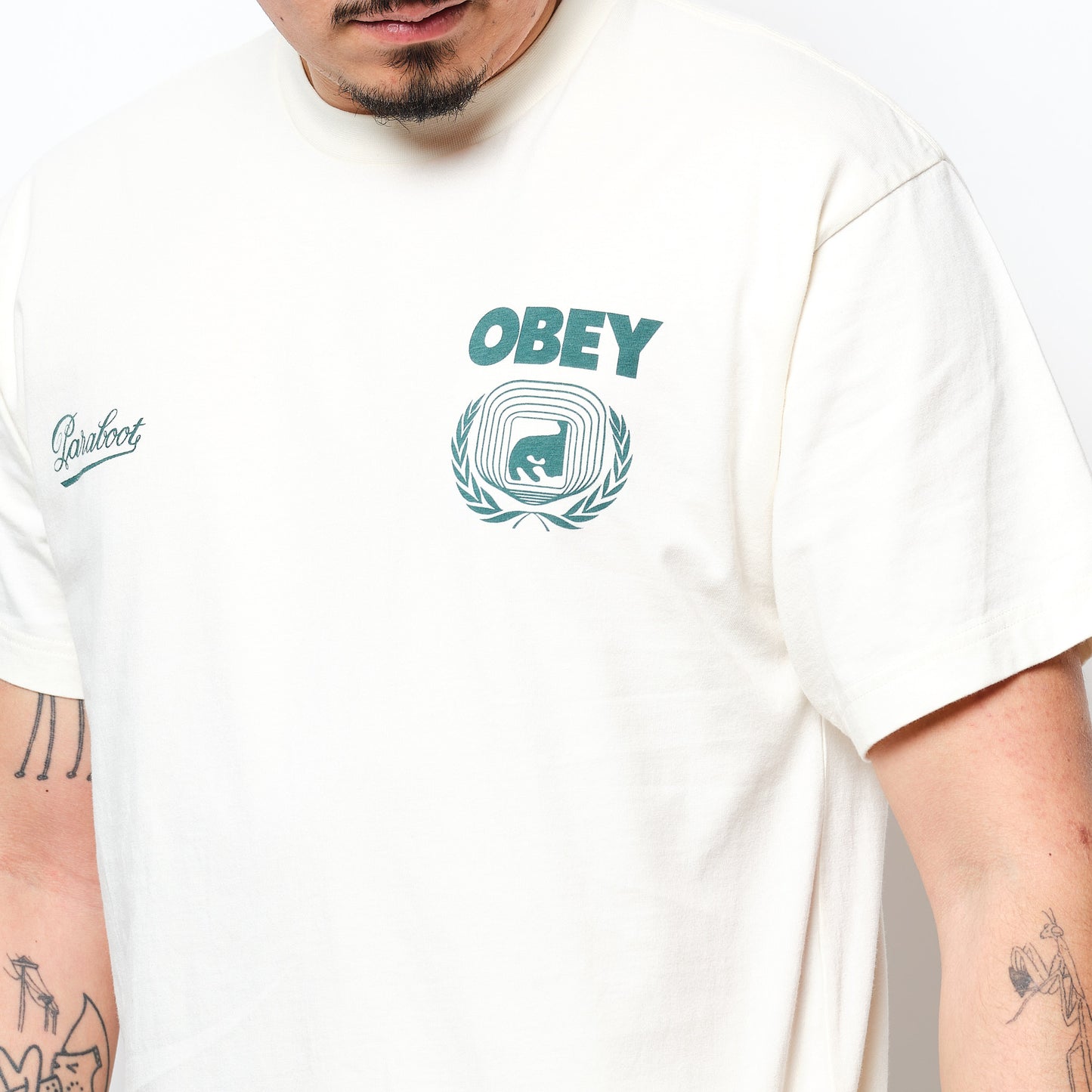 Paraboot x Obey - Kranks T-Shirt (Off White)