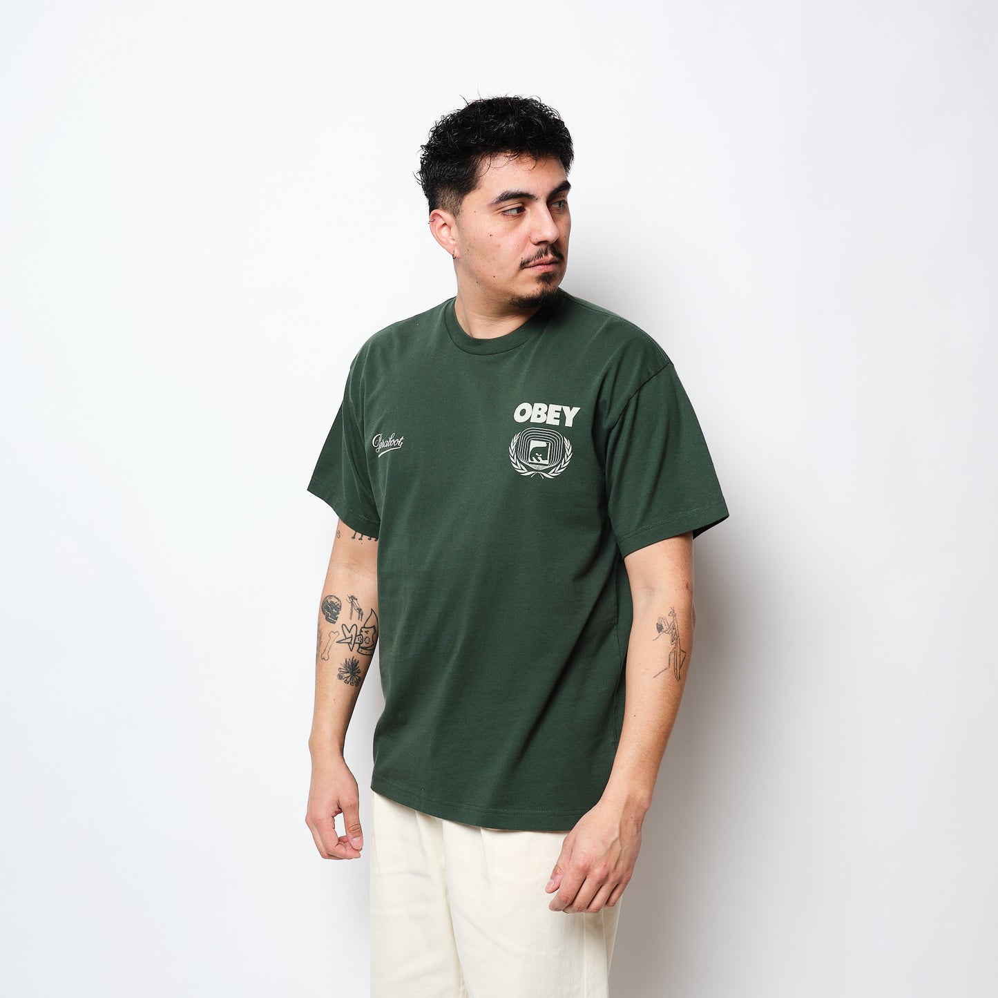 Paraboot x Obey - Kranks T-Shirt (Paraboot Green)