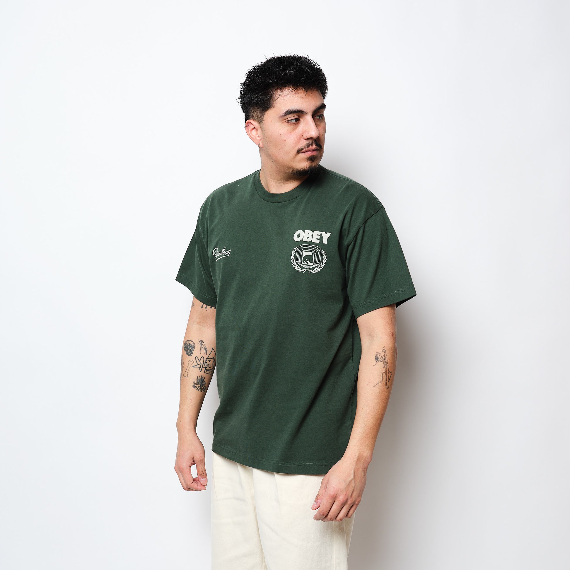 Paraboot x Obey - Kranks T-Shirt (Paraboot Green)