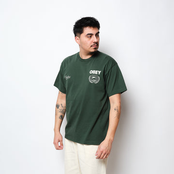 Paraboot x Obey - Kranks T-Shirt (Paraboot Green)