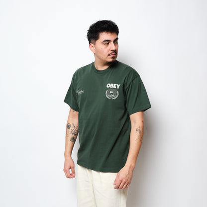 Paraboot x Obey - Kranks T-Shirt (Paraboot Green)