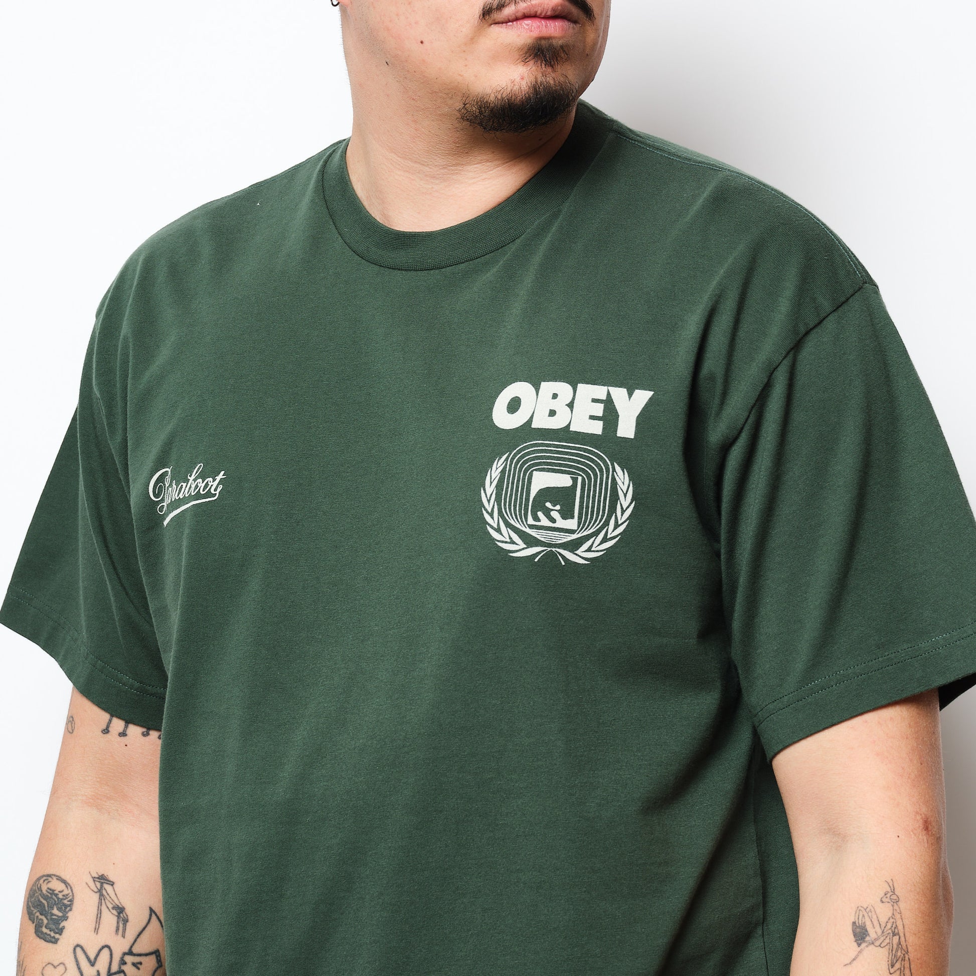 Paraboot x Obey - Kranks T-Shirt (Paraboot Green)