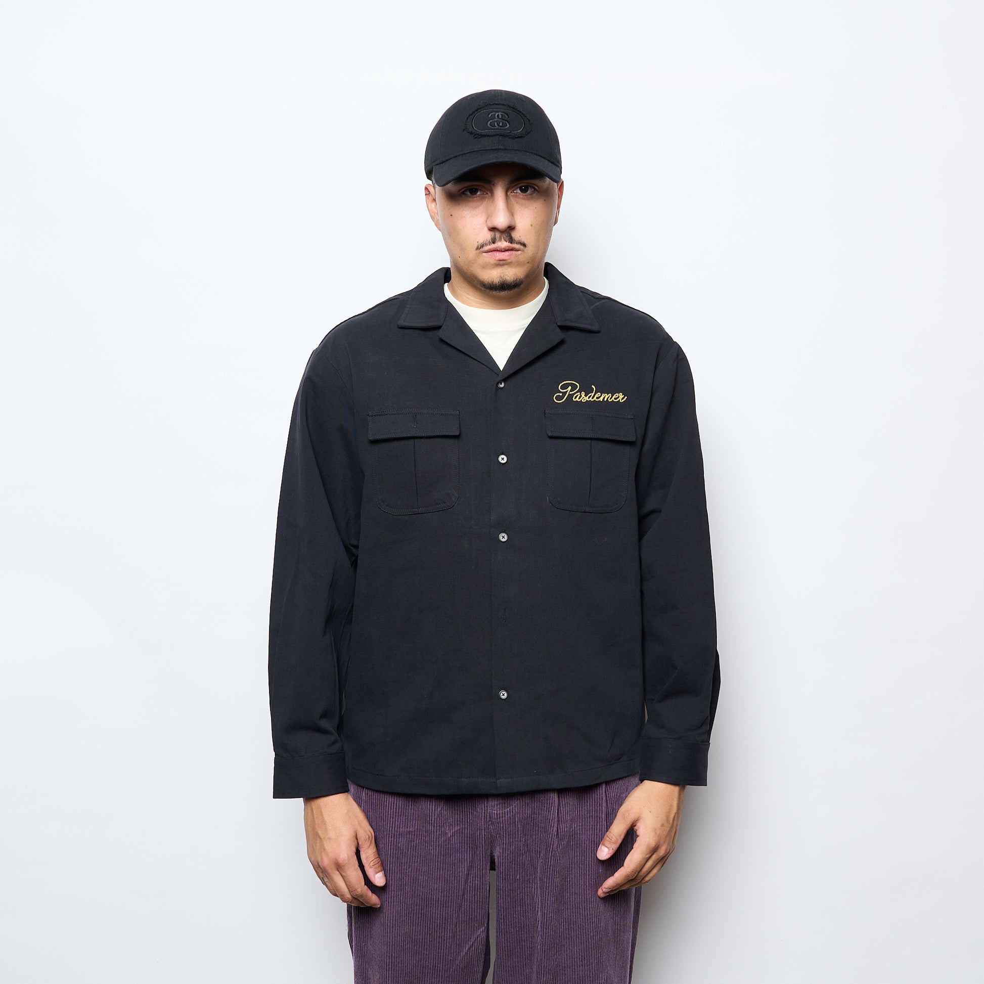 Pas De Mer - Bowling Shirt (Black)