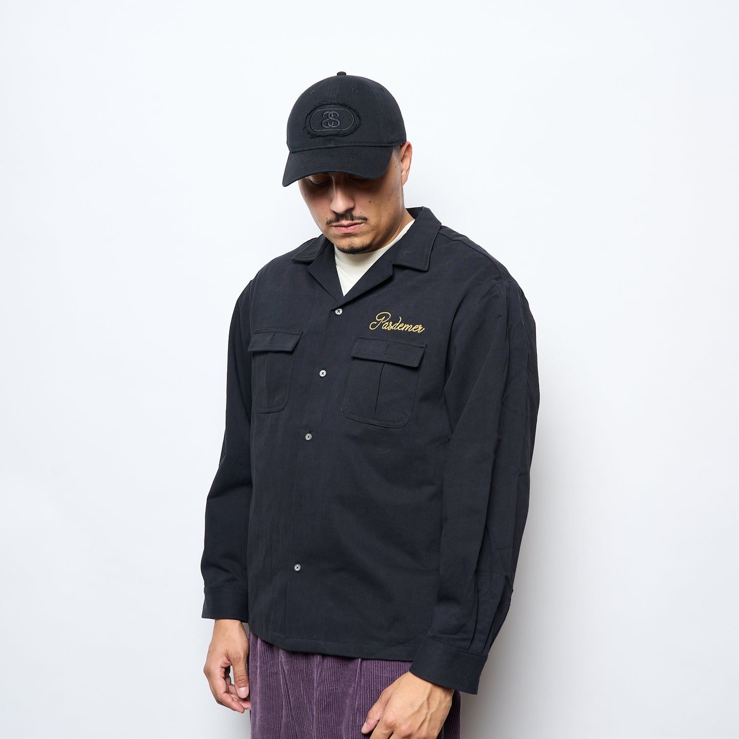Pas De Mer - Bowling Shirt (Black)