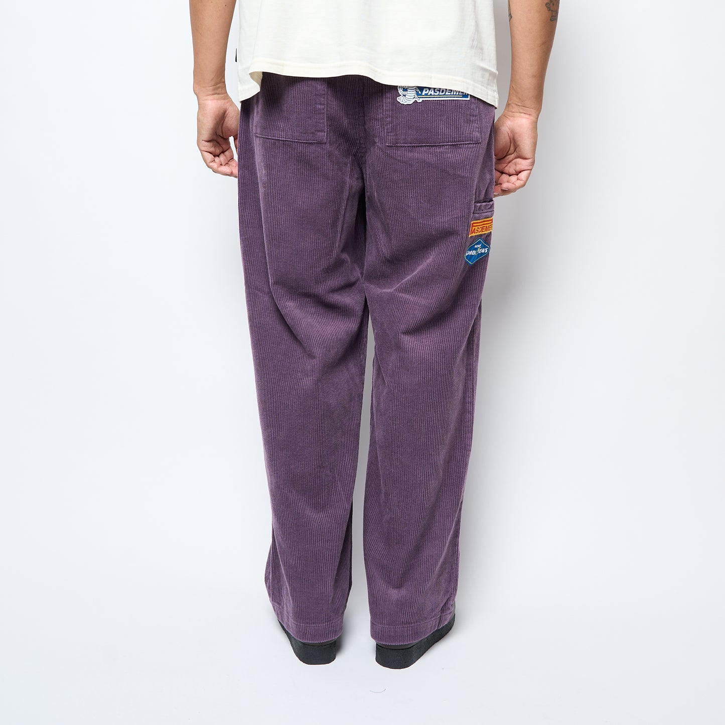 Pas De Mer - Good News Cord Pants (Purple)