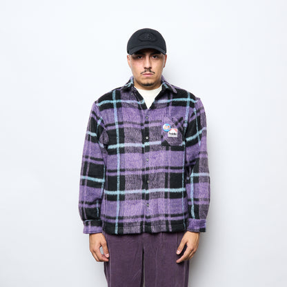 Pas De Mer - Not Long Time Shirt (Black/Purple)
