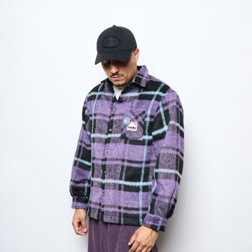 Pas De Mer - Not Long Time Shirt (Black/Purple)