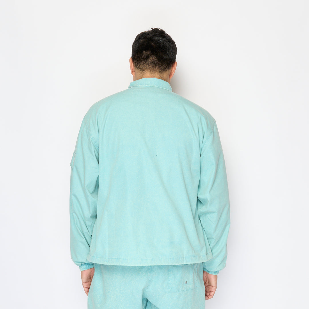 Patta - Acid Washed Track Jacket (Blue Radiance)