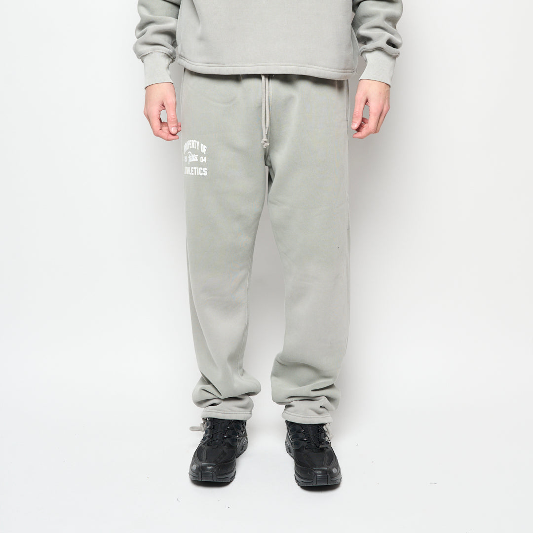 Patta - Athletic Drawcord Straight Jogging Pants (Limestone)