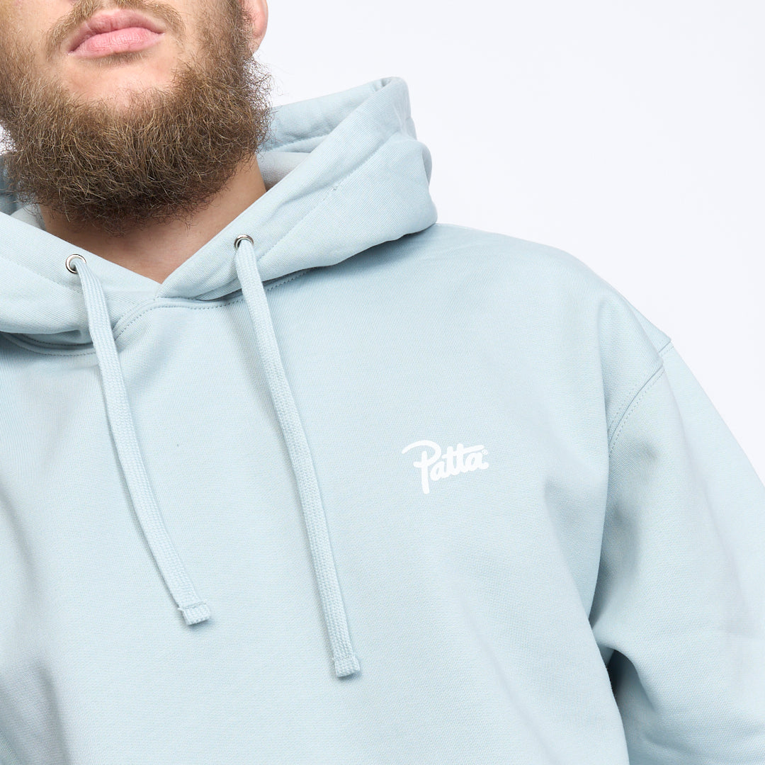 Patta - Basic Hooded Sweater (Pearl Blue)