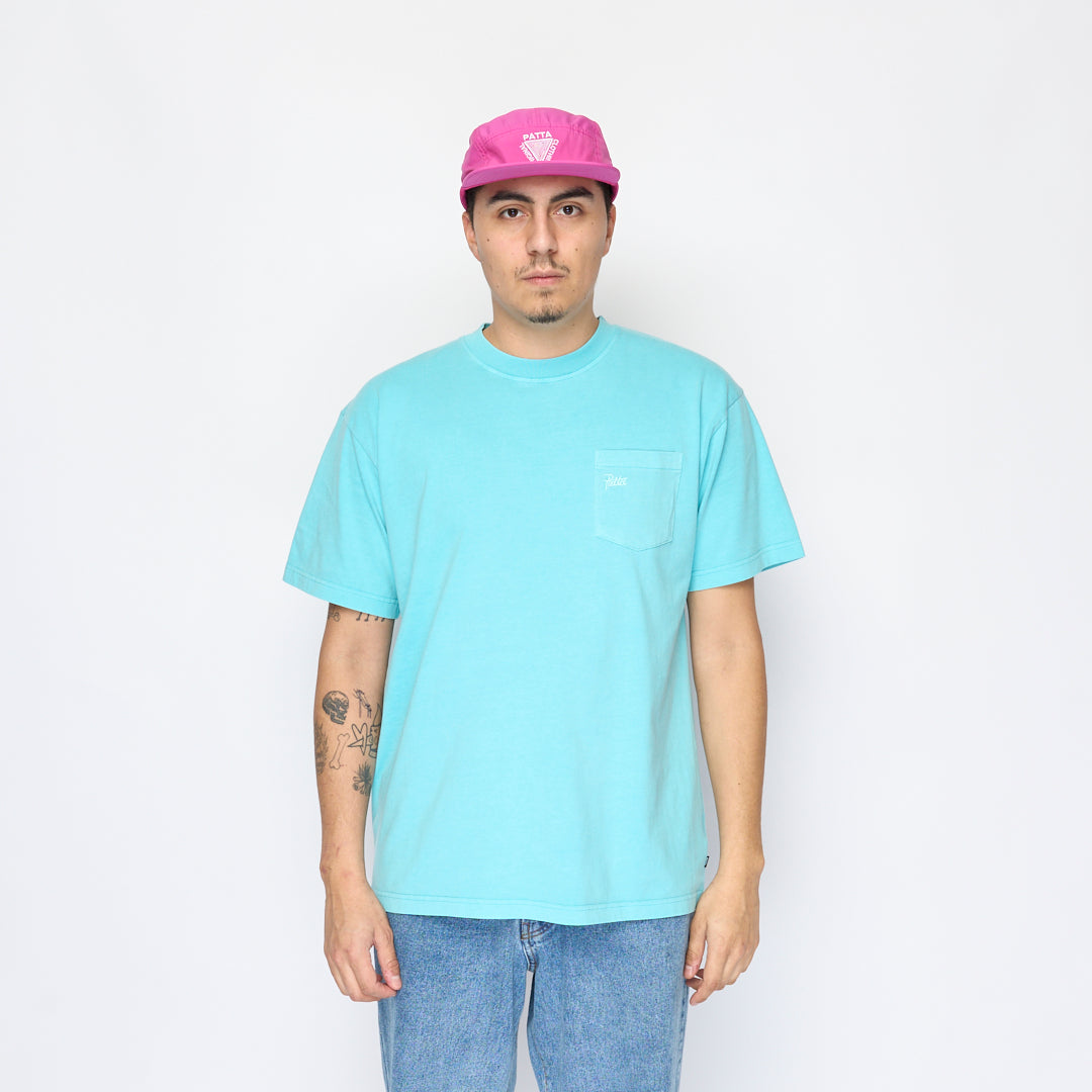Basic Pocket Patta - Basic Pocket T -shirt (Blue Radiance) – MILK STORE